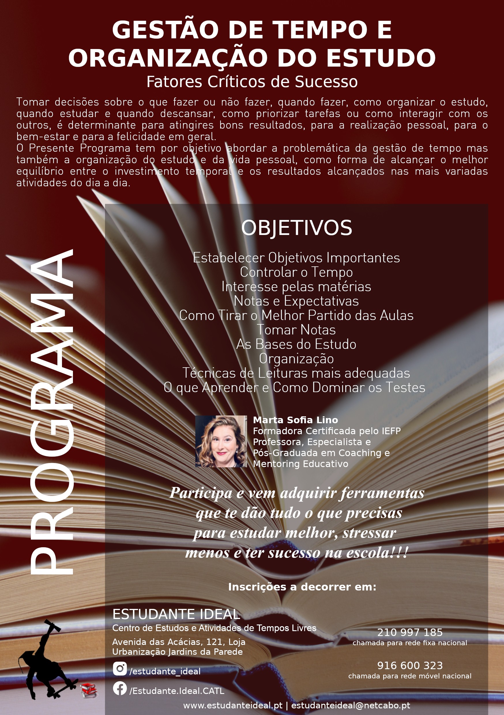 gestão do tempo e organização do estudo